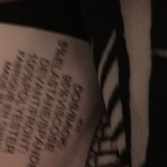 Ladies Black and white short sleeve top size 4X - Picture 2 of 2